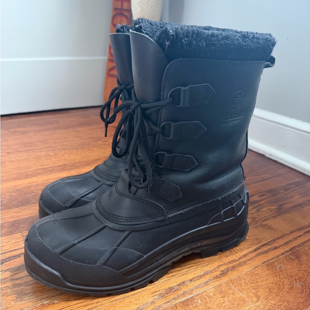 Kamik Alborg Winter Boots - Men’s Size 12 - Black - ⭐️Excellent⭐️